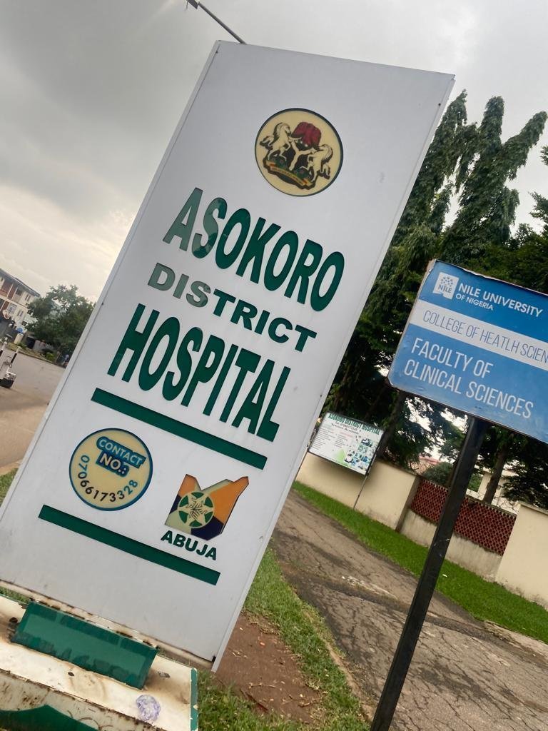 Asokoro District Hospital Abuja for housemanship